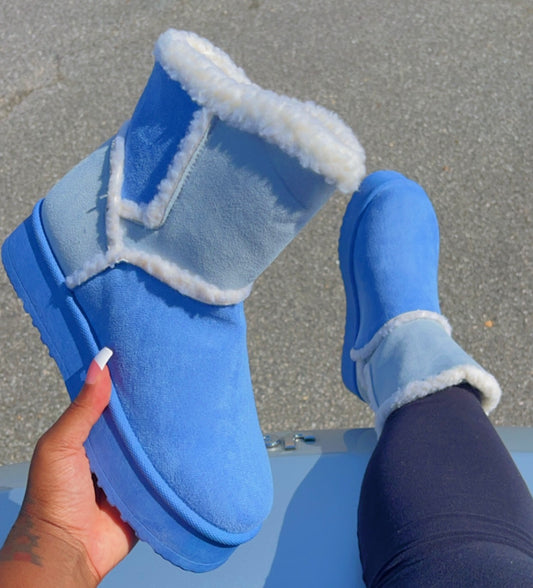 Blue Snow boot-11