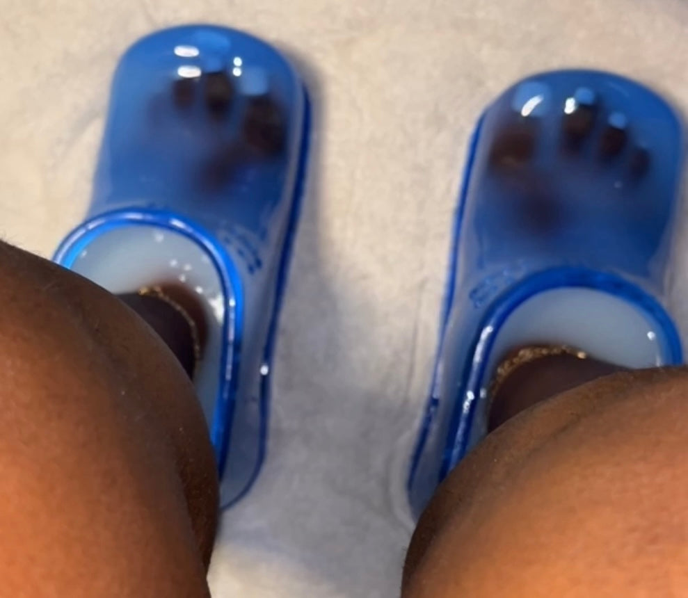 Blue Pedi Shoes