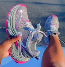 Load image into Gallery viewer, Pink Kia Athletic Sneaks
