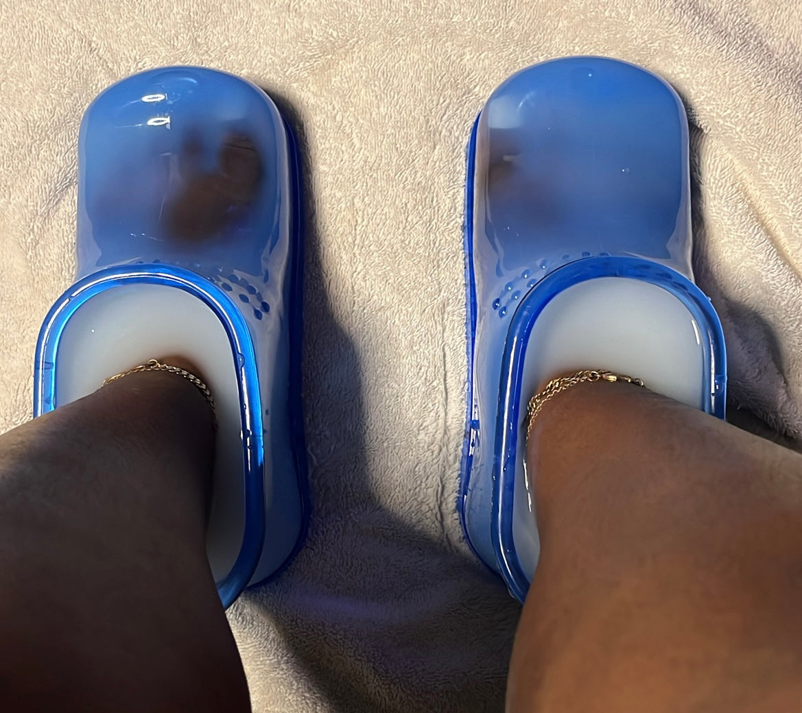 Blue Pedi Shoes